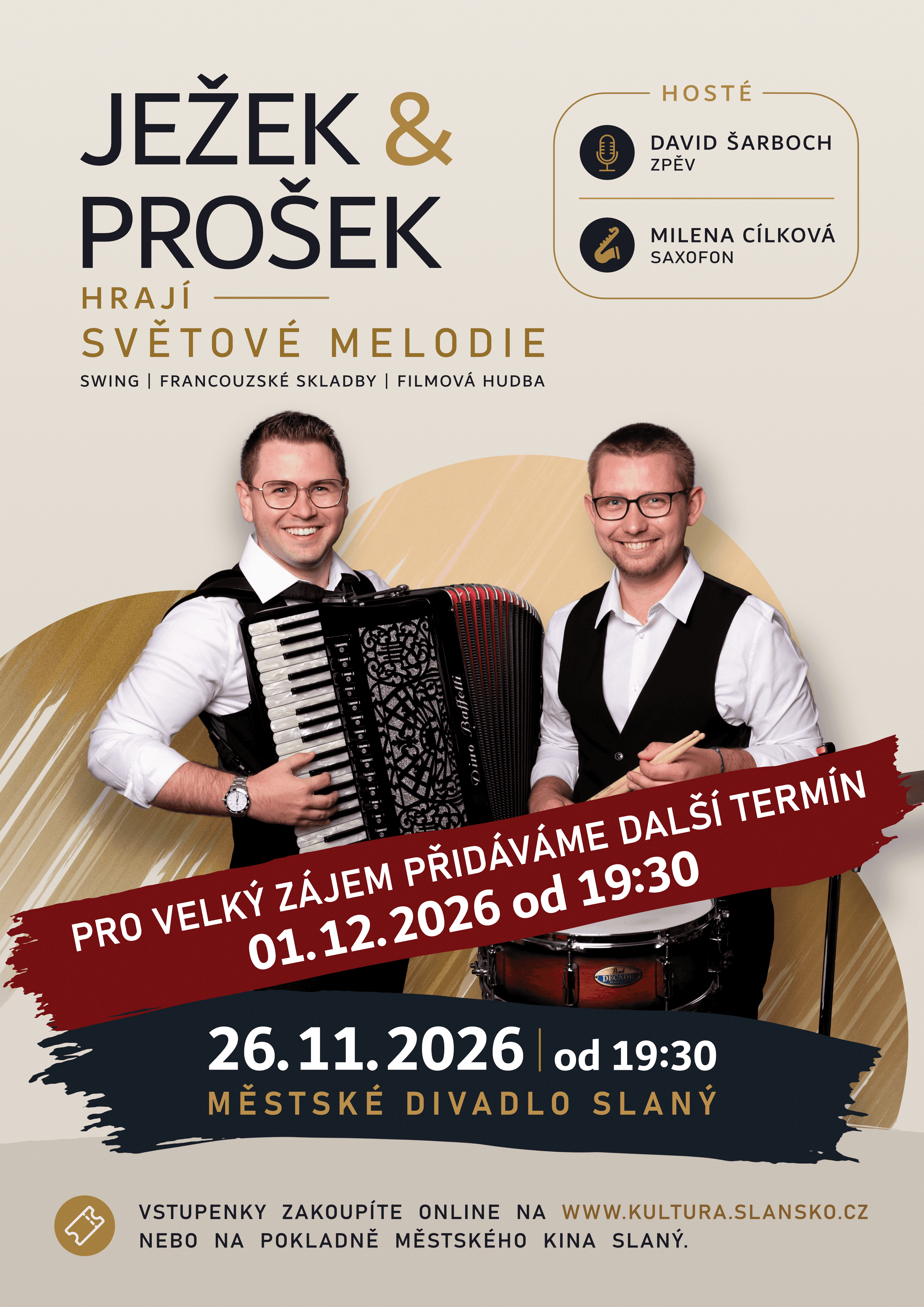 Ježek & Prošek hrají světové melodie - 2. termín